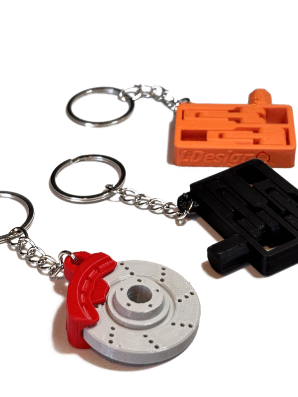 Llavero con movimiento