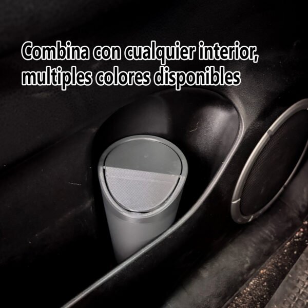 4 Mini Papelera para auto