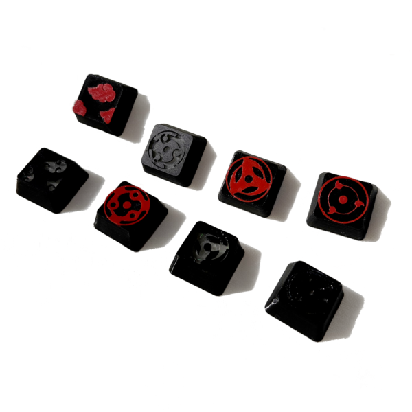 Teclas Naruto x4 para Teclado Mecánico