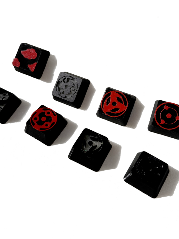 Teclas Naruto x4 para Teclado Mecánico