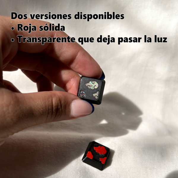 Teclas Naruto x4 para Teclado Mecánico