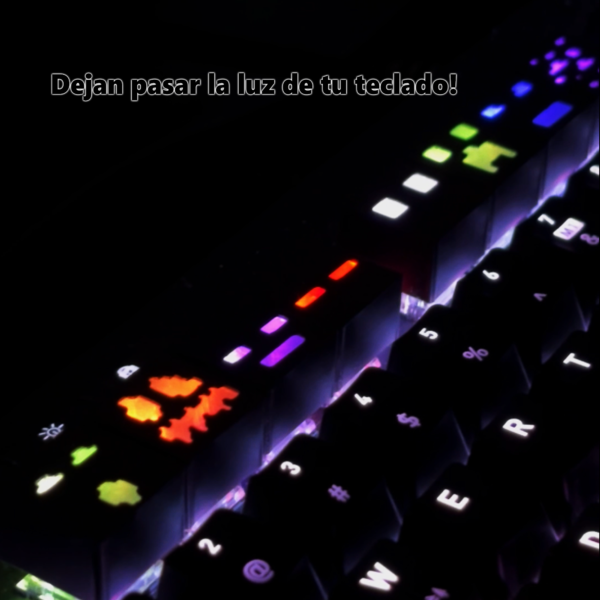 Teclas Minecraft Para Teclado Mecánico x8