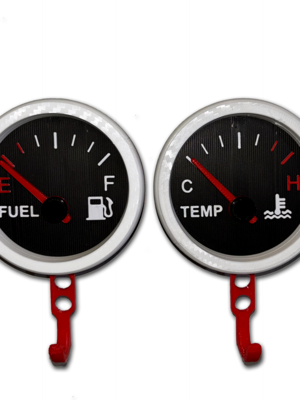 1 Porta Llave Tablero Fuel & Temp – Pack x2