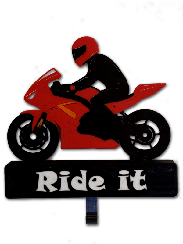 Porta Llave Moto Personalizable