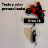 3 Porta Llave Moto Personalizable
