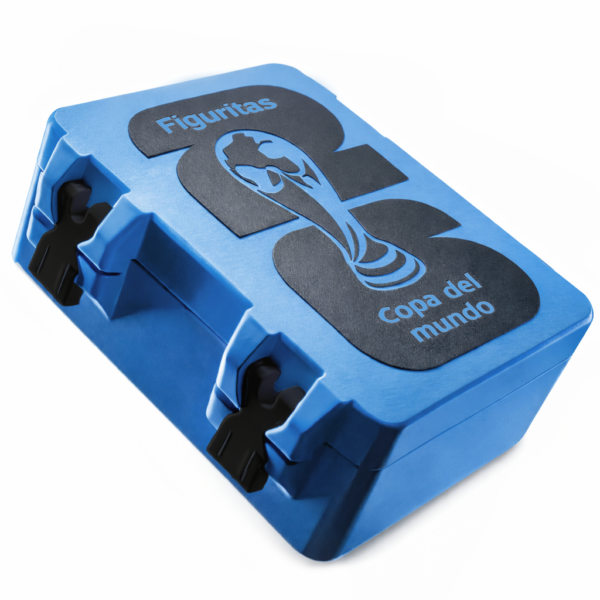 Caja Porta Figuritas Mundial 2026 XL